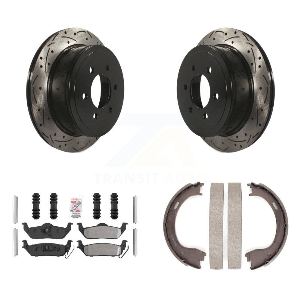 Transit Auto KDA-103424 Disc Brake Kit for 2009-2011 Ford F-150 - Rear product image