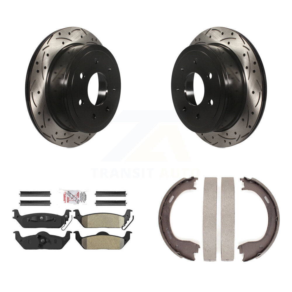 Transit Auto KDA-103425 Disc Brake Kit for 2009-2011 Ford F-150 - Rear product image