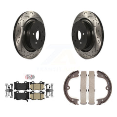 Transit Auto KDA-103427 Disc Brake Kit for 2009-2016 INFINITI Q70, INFINITI Q70L, INFINITI Q50 & more - Rear product image