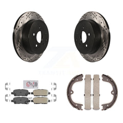 Transit Auto KDA-103428 Disc Brake Kit for 2003-2016 INFINITI Q70, INFINITI Q70L, INFINITI QX70 & more - Rear product image