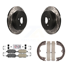 Transit Auto KDA-103429 Disc Brake Kit for 2003-2016 INFINITI Q70, INFINITI Q70L, INFINITI QX70 & more - Rear product image