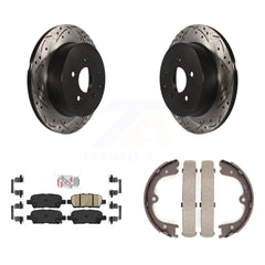 Transit Auto KDA-103430 Disc Brake Kit for 2003-2016 INFINITI Q70, INFINITI Q70L, INFINITI QX70 & more - Rear product image