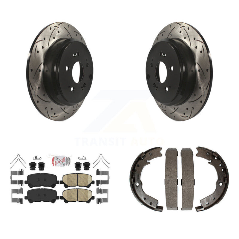 Transit Auto KDA-103435 Disc Brake Kit for 2011-2017 Honda Odyssey - Rear product image