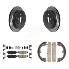 Transit Auto KDA-103437 Disc Brake Kit for 2005-2023 Nissan Xterra, Nissan Frontier - Rear product image