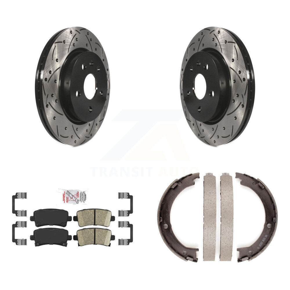 Transit Auto KDA-103441 Disc Brake Kit for 2014-2019 Cadillac XTS - Rear product image