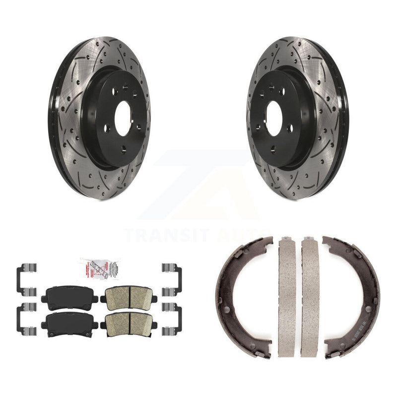 Transit Auto KDA-103441 Disc Brake Kit for 2014-2019 Cadillac XTS - Rear product image