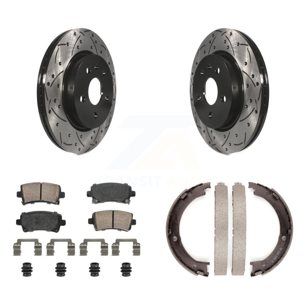 Transit Auto KDA-103442 Disc Brake Kit for 2014-2019 Cadillac XTS - Rear product image