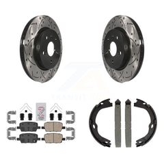 Transit Auto KDA-103443 Disc Brake Kit for 2016-2022 Chevrolet Camaro - Rear product image