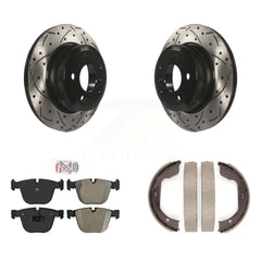 Transit Auto KDA-103447 Disc Brake Kit for 2009 BMW X6 - Rear product image