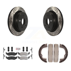 Transit Auto KDA-103457 Disc Brake Kit for 2007-2021 Ram 1500 Classic, Ram 1500, Chrysler Aspen & more - Rear product image