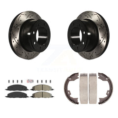 Transit Auto KDA-103460 Disc Brake Kit for 2009-2018 Ram 1500, Ram 2500, Ram 3500 & more - Rear product image