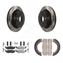 Transit Auto KDA-103461 Disc Brake Kit for 2002-2008 Dodge Ram 1500, Chrysler Aspen, Dodge Durango - Rear product image