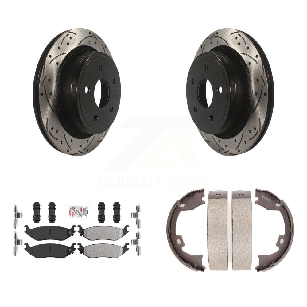 Transit Auto KDA-103463 Disc Brake Kit for 2007-2008 Dodge Ram 1500 - Rear product image
