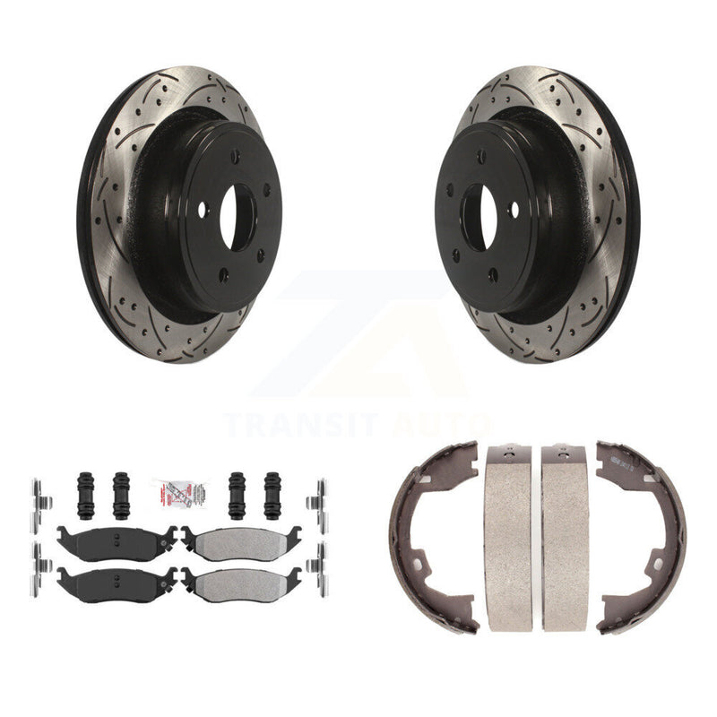 Transit Auto KDA-103463 Disc Brake Kit for 2007-2008 Dodge Ram 1500 - Rear product image