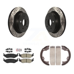 Transit Auto KDA-103464 Disc Brake Kit for 2007-2008 Dodge Ram 1500 - Rear product image