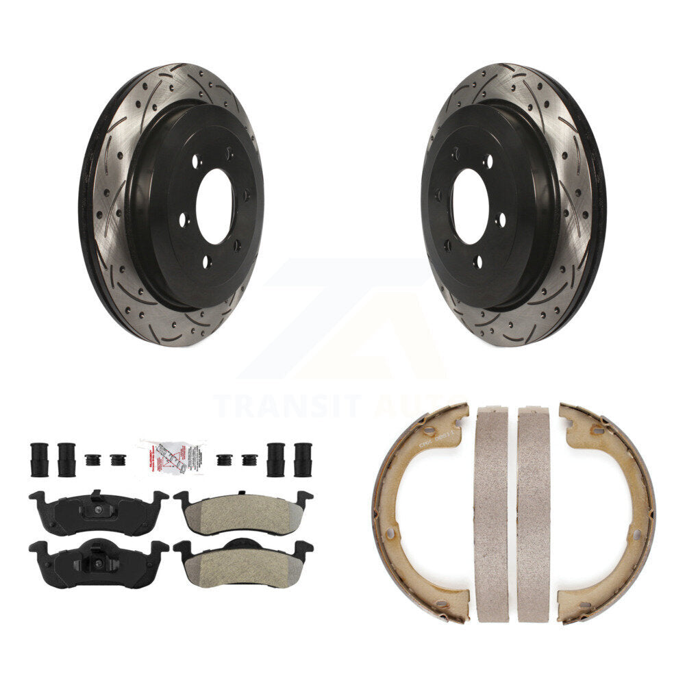 Transit Auto KDA-103465 Disc Brake Kit for 2007-2017 Ford Expedition, Lincoln Navigator - Rear product image