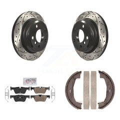 Transit Auto KDA-103466 Disc Brake Kit for 2013-2016 BMW 328i, BMW 428i, BMW 428i Gran Coupe & more - Rear product image