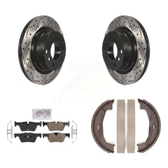 Transit Auto KDA-103467 Disc Brake Kit for 2012-2021 BMW 230i, BMW 230i xDrive, BMW 320i & more - Rear product image