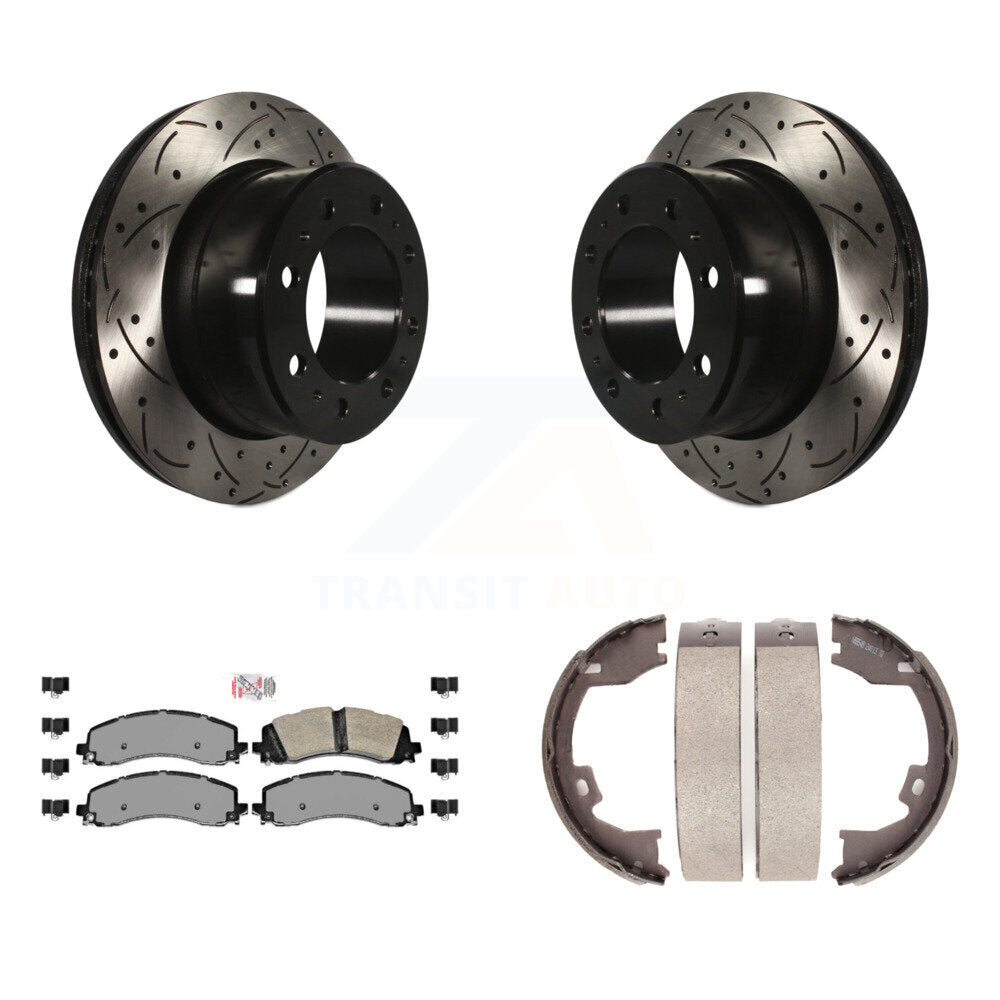 Transit Auto KDA-103473 Disc Brake Kit for 2019-2021 Ram 2500, Ram 3500 - Rear product image