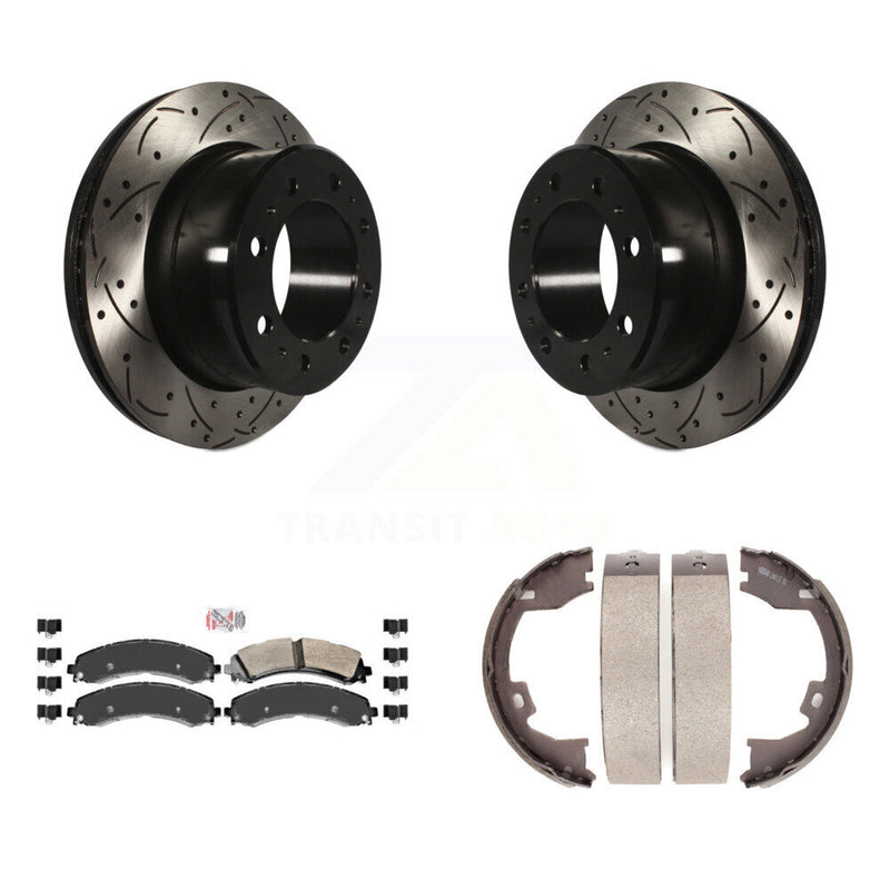 Transit Auto KDA-103475 Disc Brake Kit for 2020-2021 Ram 3500 - Rear product image