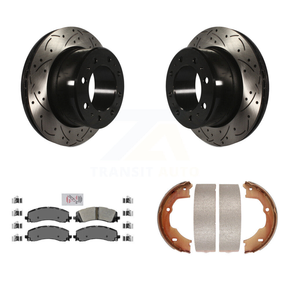 Transit Auto KDA-103476 Disc Brake Kit for 2021 Ram 3500 - Rear product image