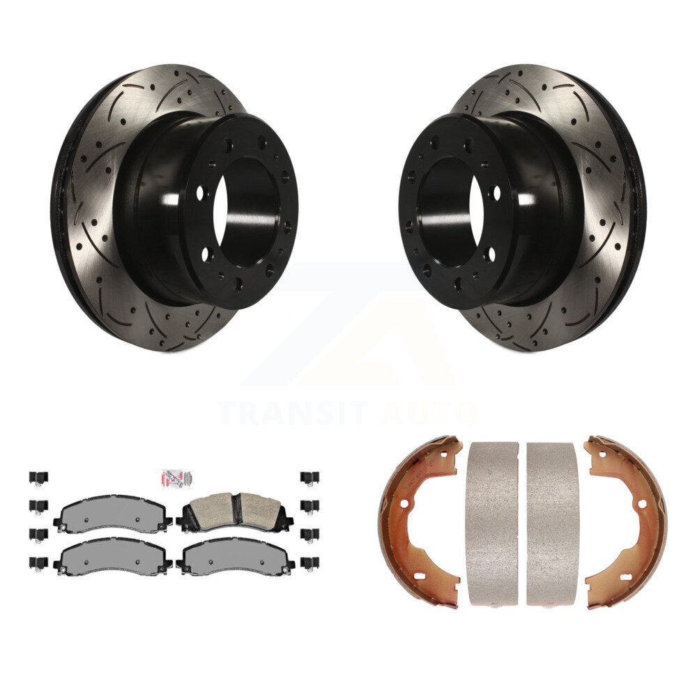 Transit Auto KDA-103477 Disc Brake Kit for 2021 Ram 3500 - Rear product image