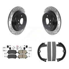 Transit Auto KDA-103480 Disc Brake Kit for 2016-2024 Honda Passport, Honda Ridgeline, Honda Pilot - Rear product image