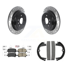 Transit Auto KDA-103481 Disc Brake Kit for 2016-2024 Honda Passport, Honda Ridgeline, Honda Pilot - Rear product image