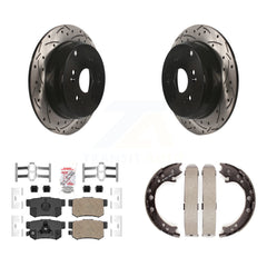 Transit Auto KDA-103483 Disc Brake Kit for 2007-2018 Acura RDX, Honda CR-V - Rear product image