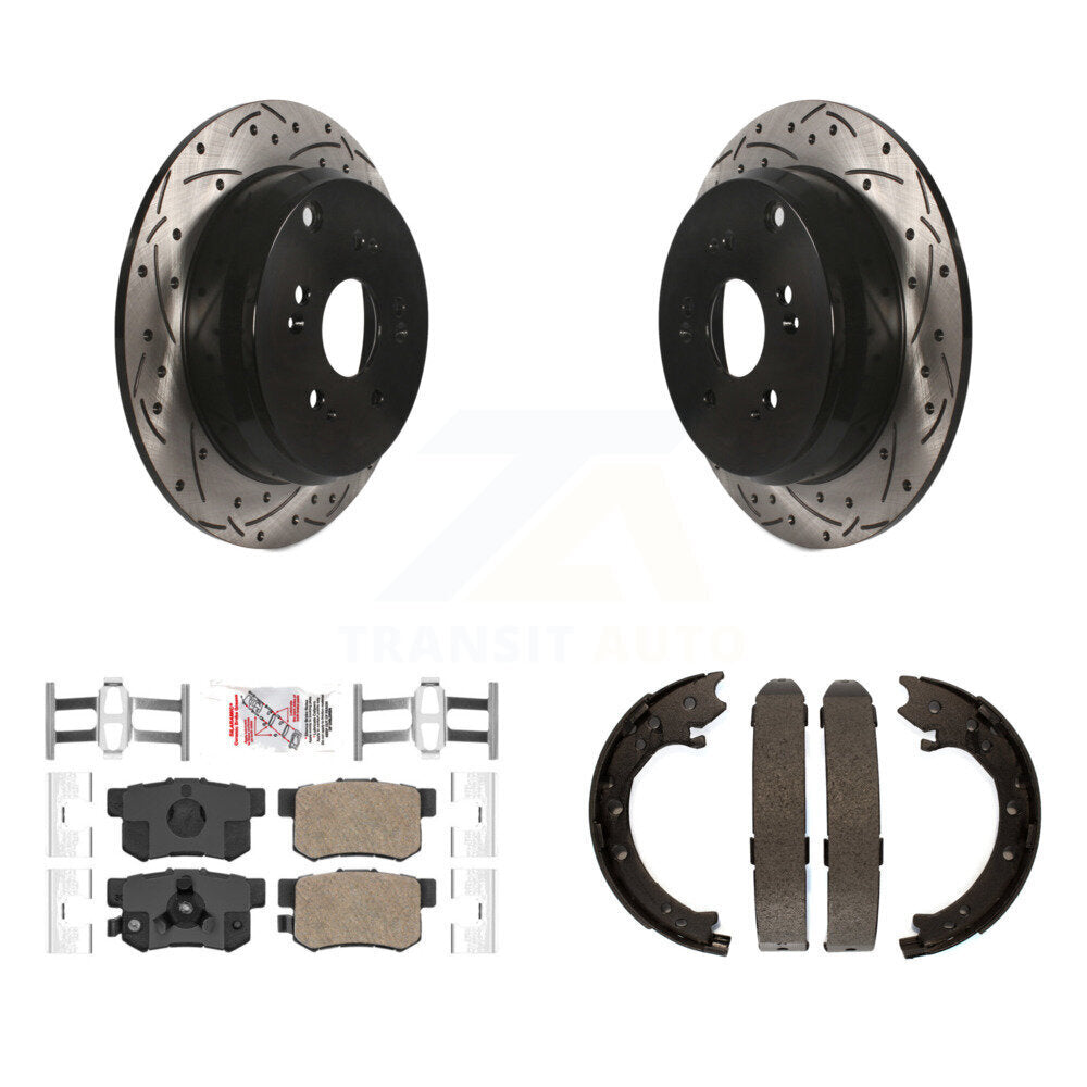 Transit Auto KDA-103486 Disc Brake Kit for 2005-2006 Honda CR-V - Rear product image