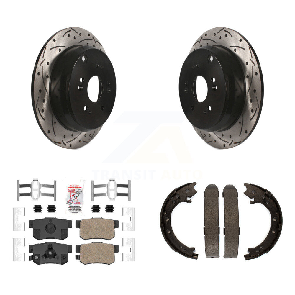 Transit Auto KDA-103487 Disc Brake Kit for 2005-2006 Honda CR-V - Rear product image