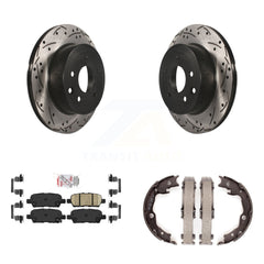 Transit Auto KDA-103488 Disc Brake Kit for 2008-2022 Nissan LEAF, Nissan Juke, Nissan Rogue Select & more - Rear product image