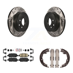 Transit Auto KDA-103489 Disc Brake Kit for 2008-2022 Nissan LEAF, Nissan Juke, Nissan Rogue Select & more - Rear product image