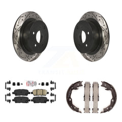 Transit Auto KDA-103495 Disc Brake Kit for 2007-2019 Nissan Juke, Nissan Sentra - Rear product image