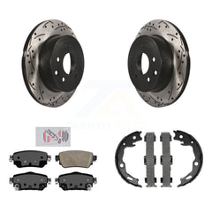 Transit Auto KDA-103496 Disc Brake Kit for 2019 Nissan Rogue Sport - Rear product image