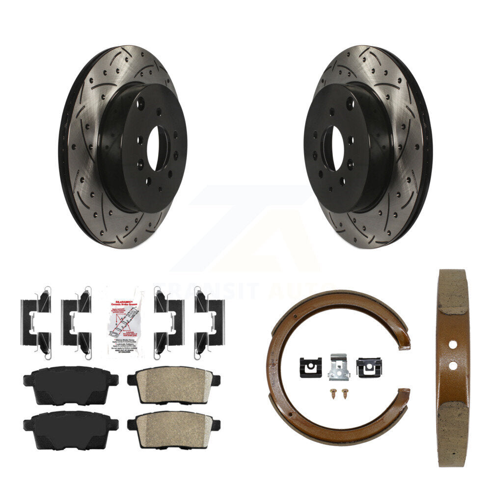 Transit Auto KDA-103497 Disc Brake Kit for 2007-2012 Mazda CX-9 - Rear product image