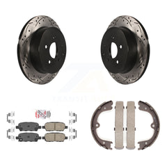 Transit Auto KDA-103503 Disc Brake Kit for 2009-2012 INFINITI FX35 - Rear product image