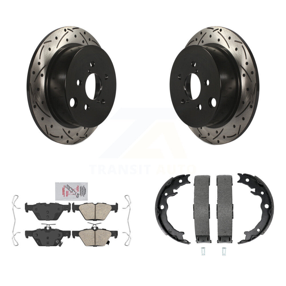 Transit Auto KDA-103508 Disc Brake Kit for 2019-2020 Subaru Crosstrek - Rear product image