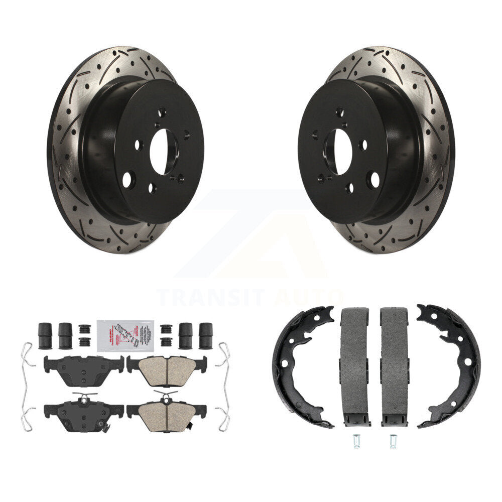 Transit Auto KDA-103509 Disc Brake Kit for 2019-2020 Subaru Crosstrek - Rear product image