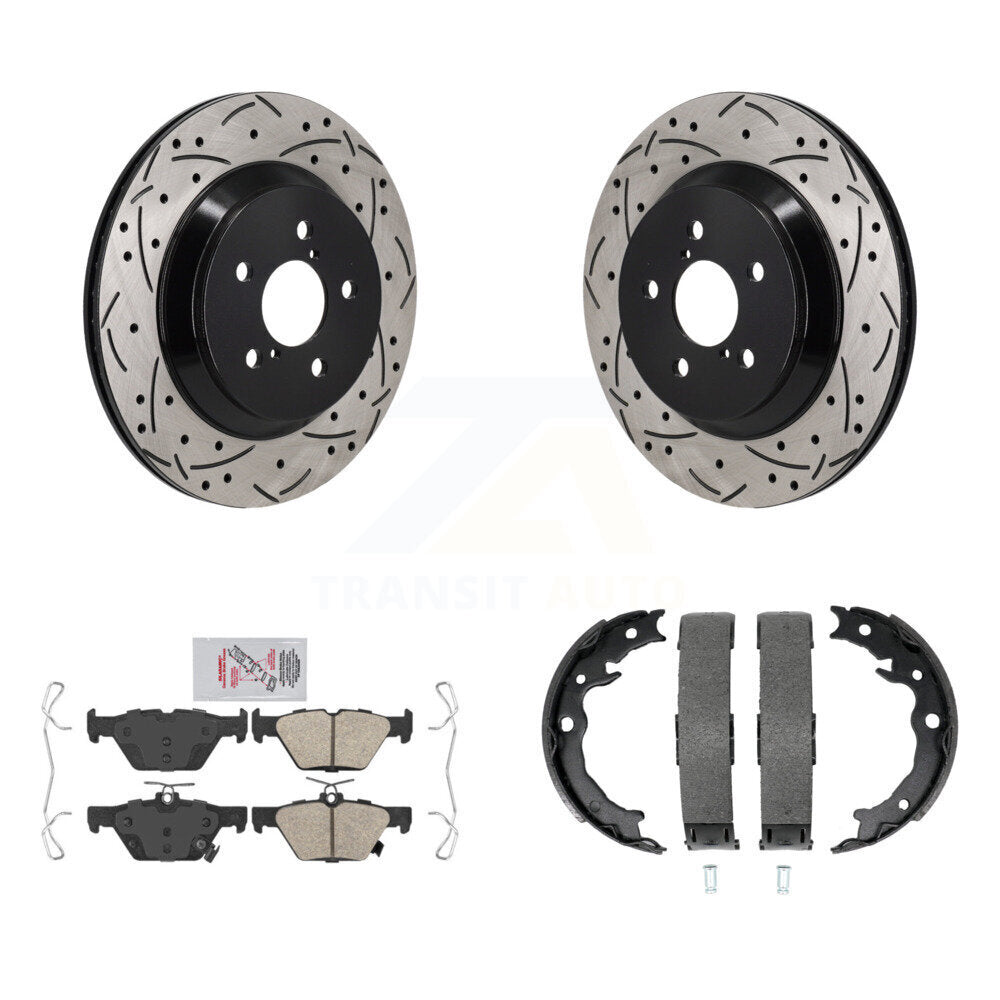 Transit Auto KDA-103510 Disc Brake Kit for 2021-2022 Subaru Crosstrek - Rear product image