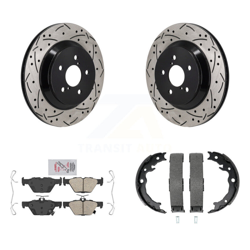 Transit Auto KDA-103510 Disc Brake Kit for 2021-2022 Subaru Crosstrek - Rear product image
