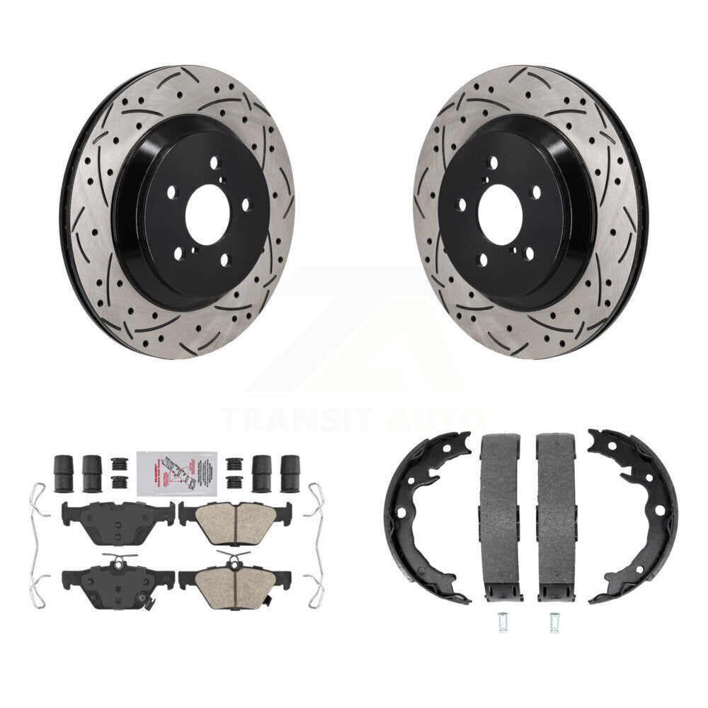 Transit Auto KDA-103511 Disc Brake Kit for 2021-2022 Subaru Crosstrek - Rear product image