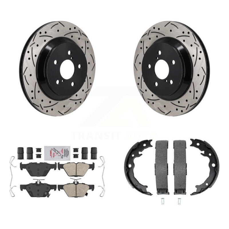 Transit Auto KDA-103511 Disc Brake Kit for 2021-2022 Subaru Crosstrek - Rear product image