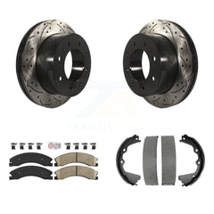 Transit Auto KDA-103512 Disc Brake Kit for 2011-2019 Chevrolet Suburban 3500 HD, Chevrolet Silverado 2500 HD, GMC Sierra 2500 HD - Rear product image