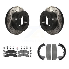 Transit Auto KDA-103514 Disc Brake Kit for 2011-2019 Chevrolet Suburban 3500 HD, Chevrolet Silverado 2500 HD, GMC Sierra 2500 HD - Rear product image