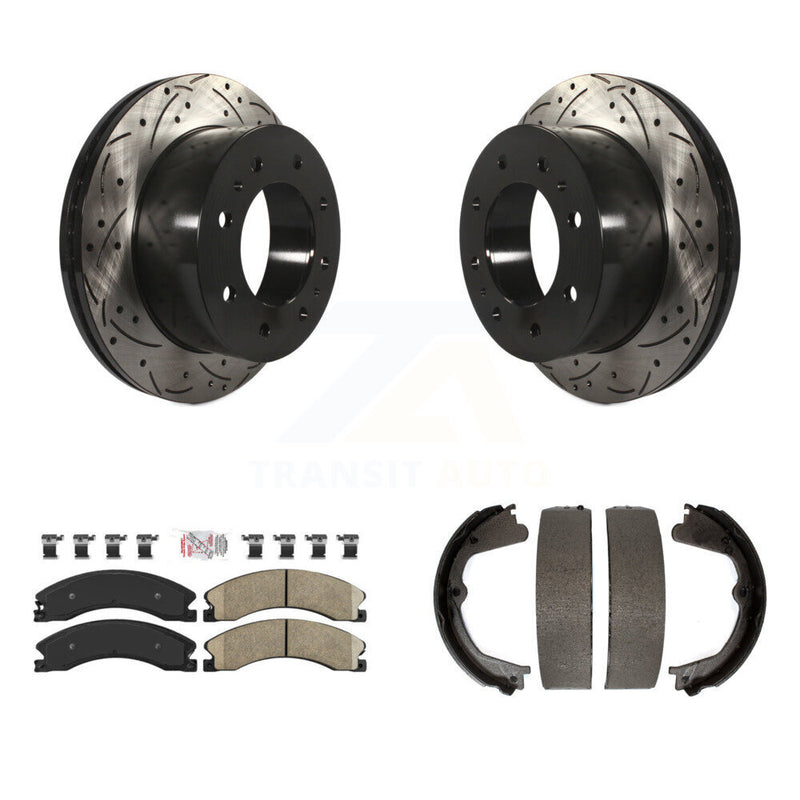 Transit Auto KDA-103515 Disc Brake Kit for 2011-2019 GMC Sierra 2500 HD, Chevrolet Suburban 3500 HD, Chevrolet Silverado 2500 HD - Rear product image