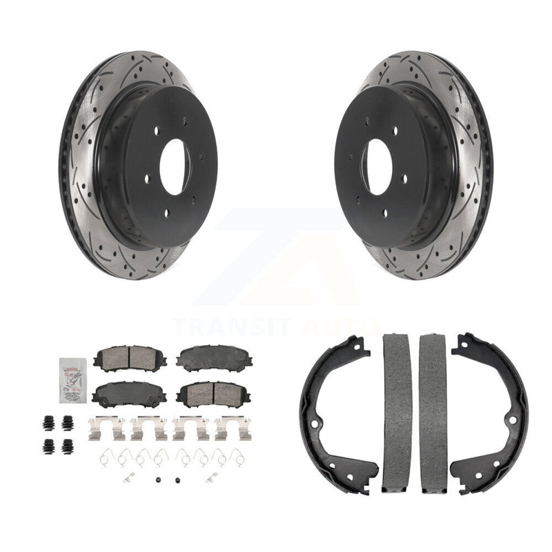 Transit Auto KDA-103521 Disc Brake Kit for 2017-2023 Nissan TITAN - Rear product image