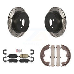 Transit Auto KDA-103530 Disc Brake Kit for 2002-2023 Nissan Altima, Nissan Maxima - Rear product image