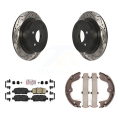 Transit Auto KDA-103531 Disc Brake Kit for 2002-2023 Nissan Altima, Nissan Maxima - Rear product image
