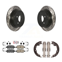 Transit Auto KDA-103532 Disc Brake Kit for 2007-2012 Nissan Sentra - Rear product image